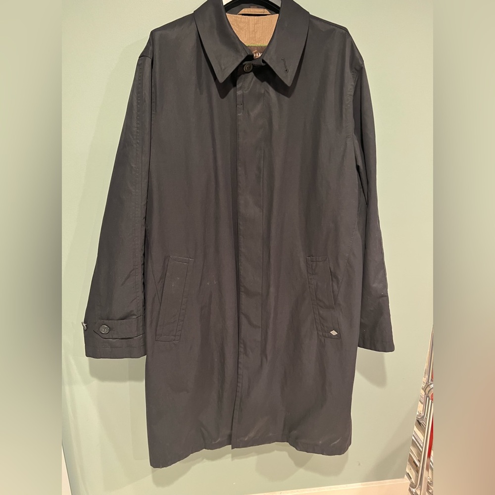 Joseph Aboud black trench coat size 40 regular